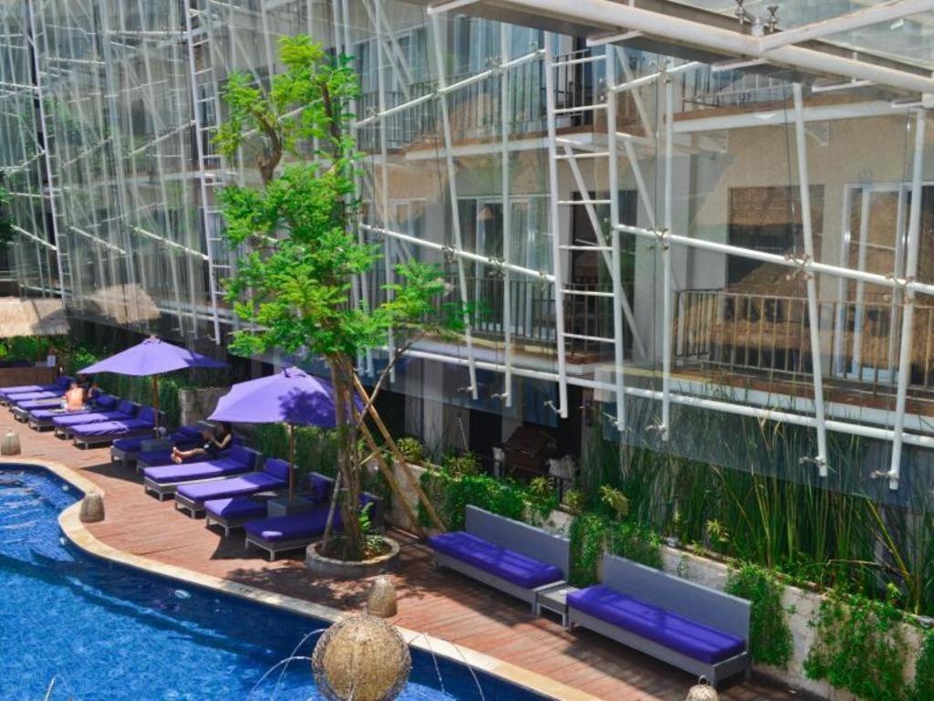 Grand Mega Resort & Spa Bali Kuta Lombok Esterno foto